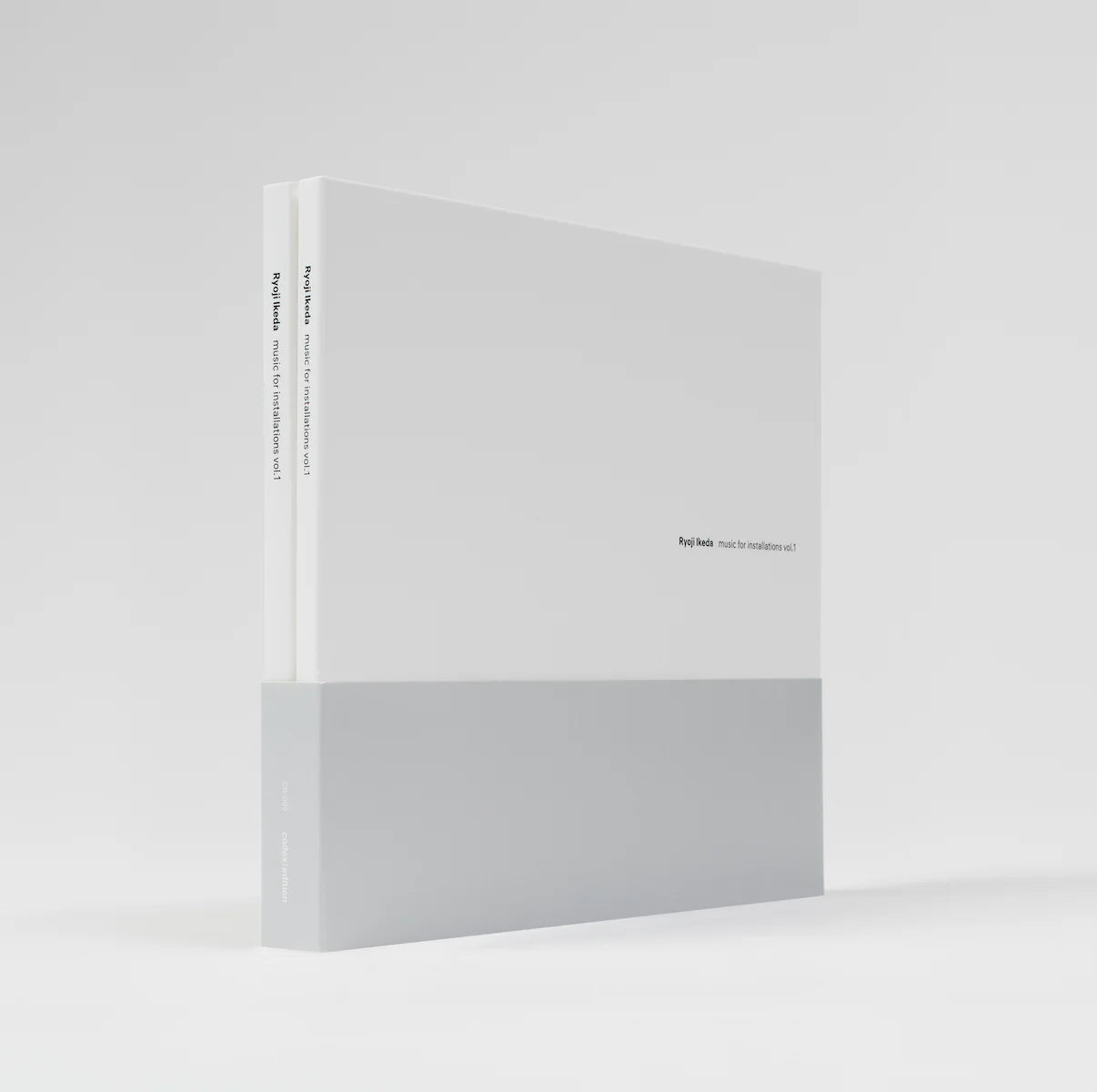 Ryoji Ikeda - Music for Installations Vol.1 CD + Booklet | Limited