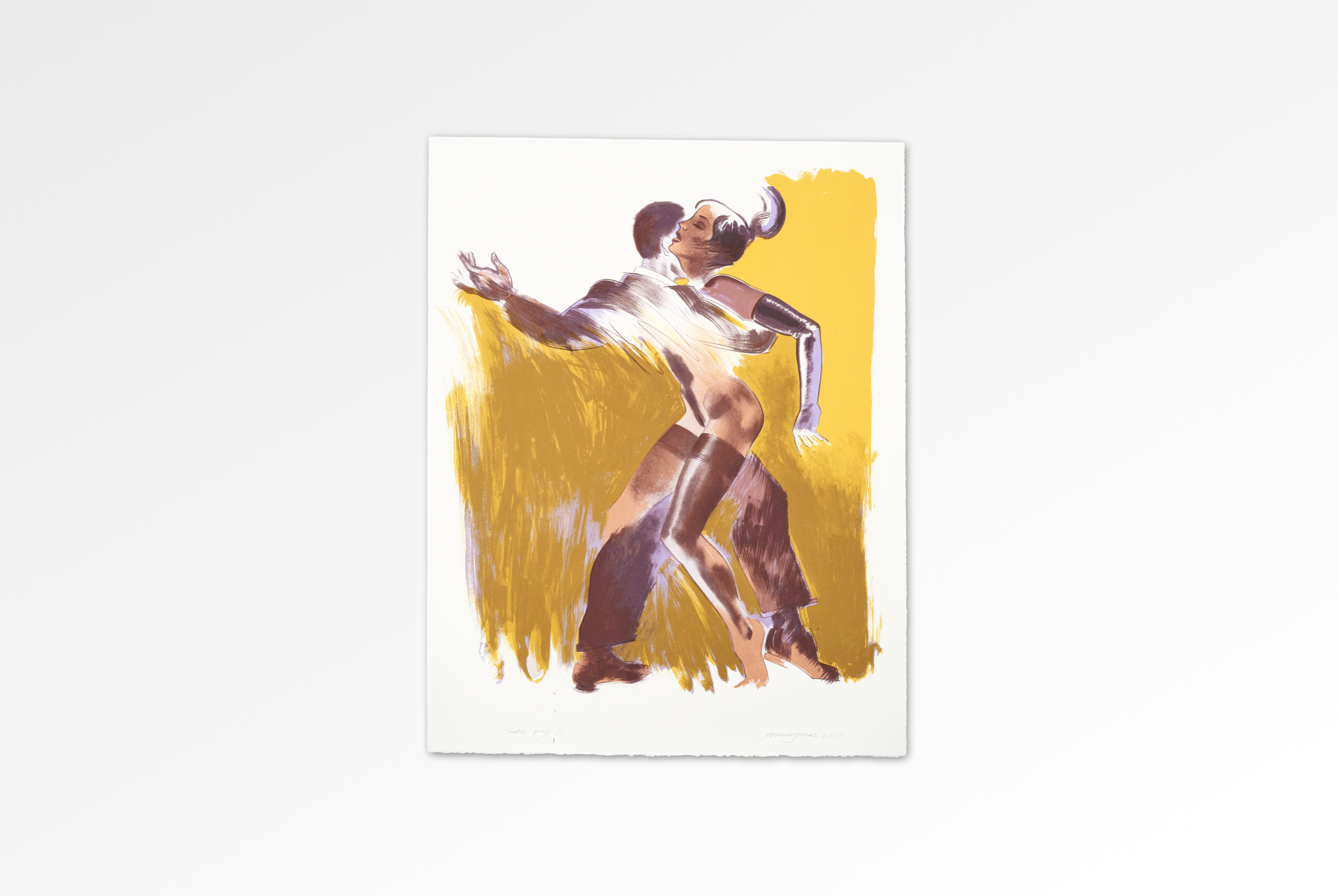 Allen Jones Move (Between the Sheets series) - Hand-Signed Limited