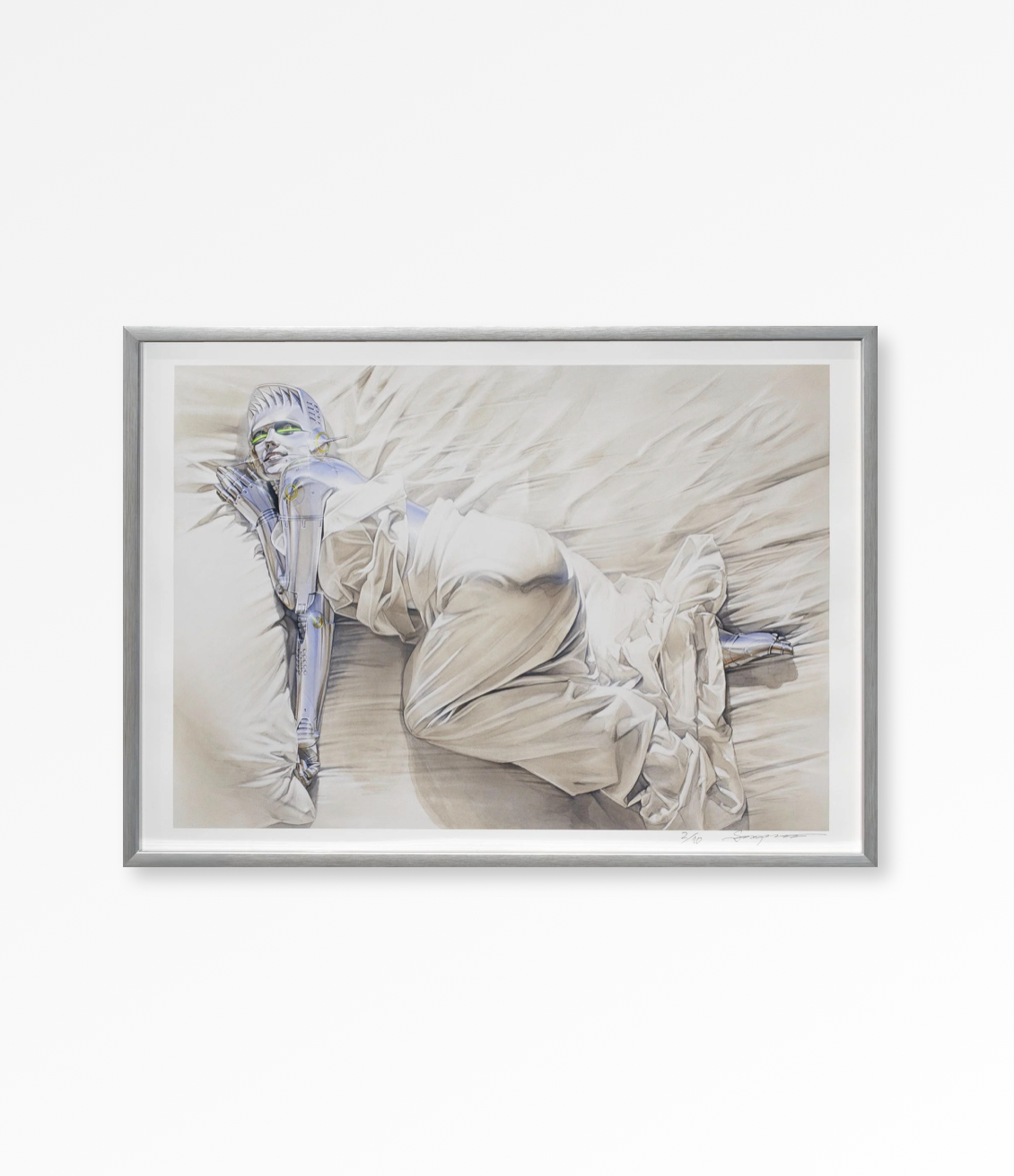 ＋ZEAMI　Untitled エディション作品　アートフェア Hajime Sorayama Untitled - Hand-Signed Limited Edition Print