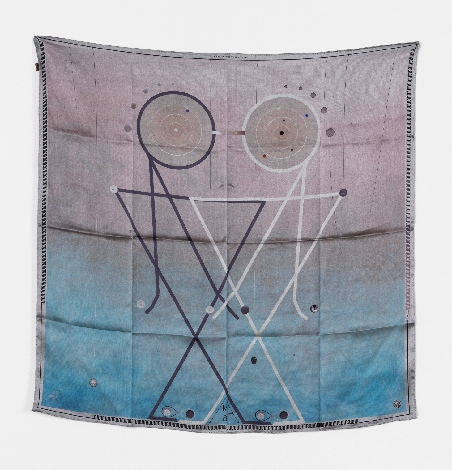 You in the space, the space in you - Scarf