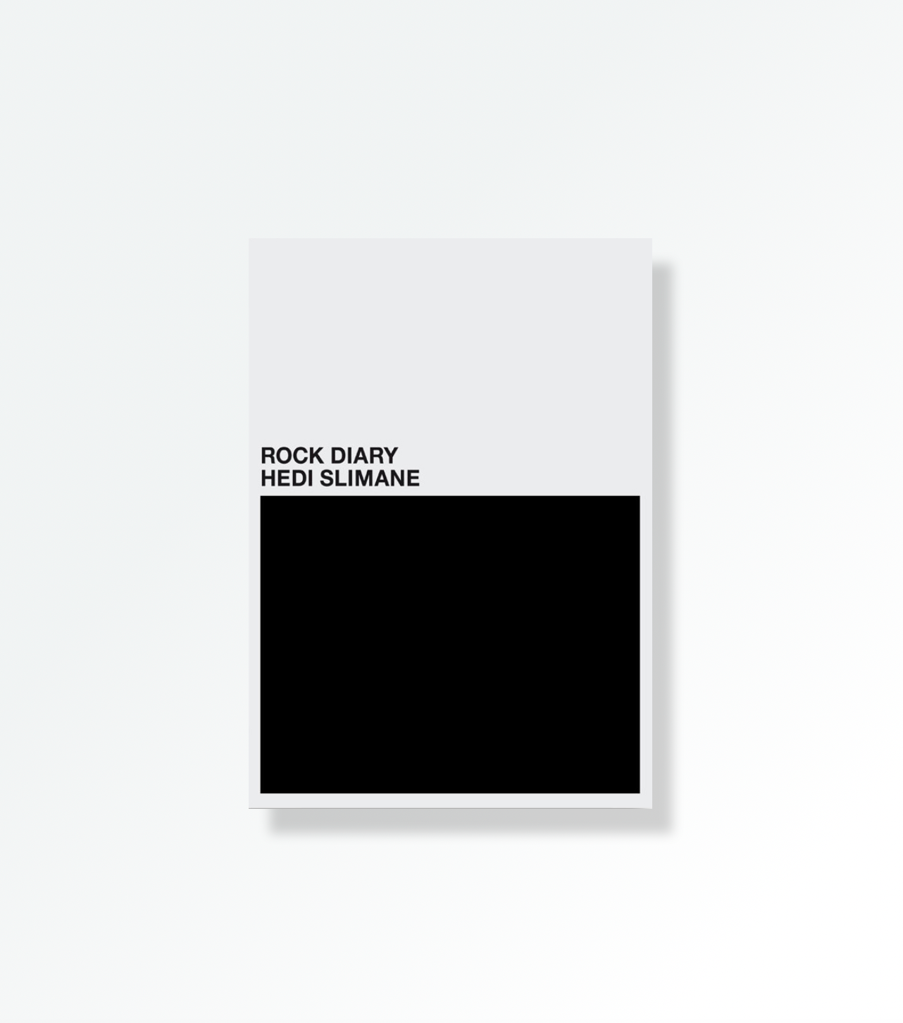 ROCK DIARY Hedi Slimane 写真集 ROCK DIARY Hedi Slimane 写真集