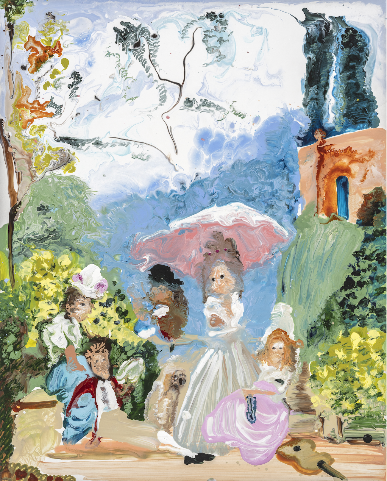 Summer Garden (after Nicolas Lavreince)