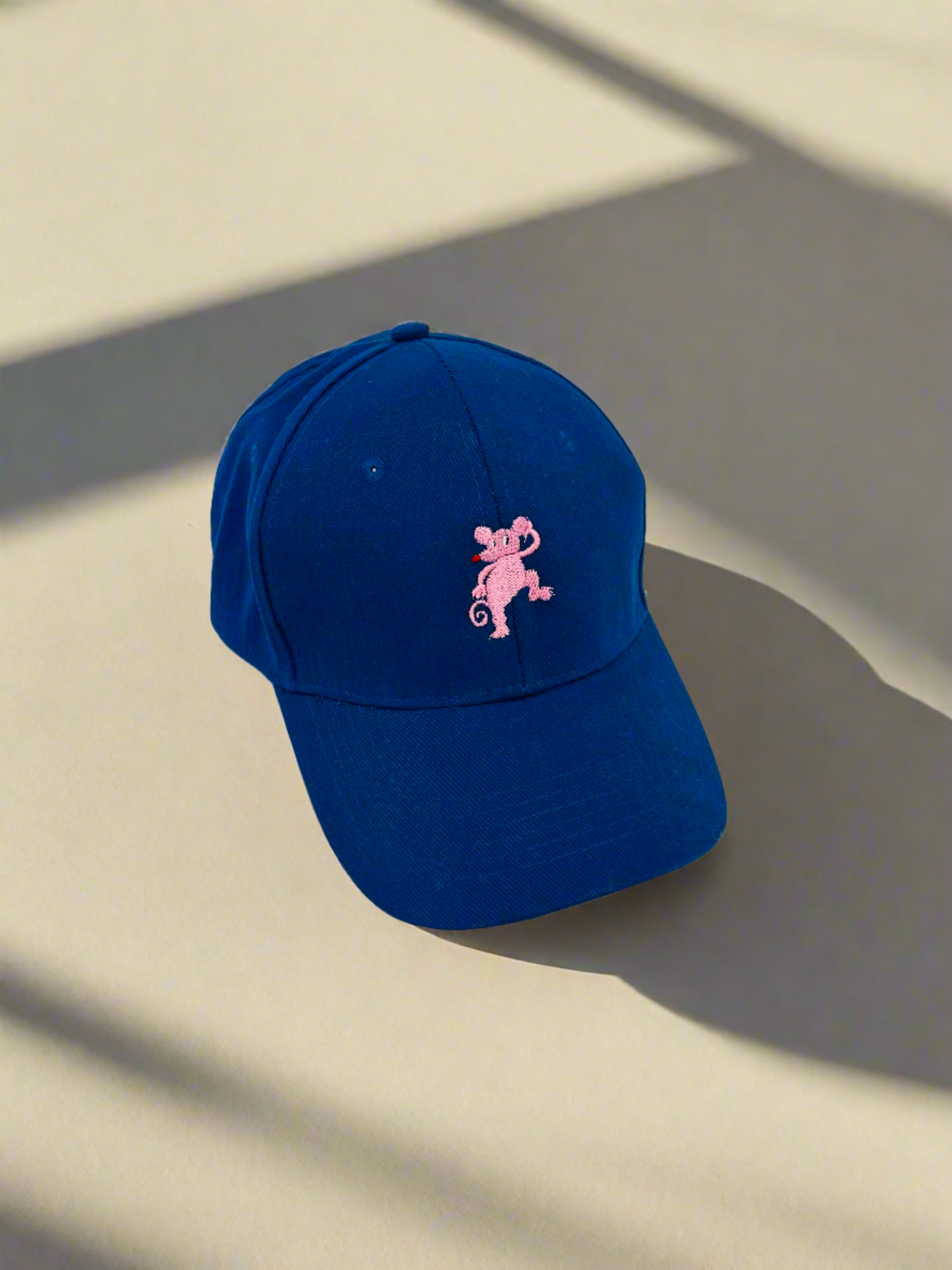 Pink Mouse with Hearing Problems - Cap