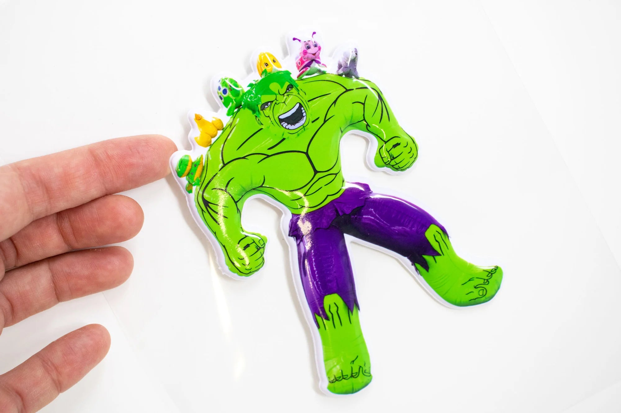 Hulk (Friends) - Puffy Sticker Card