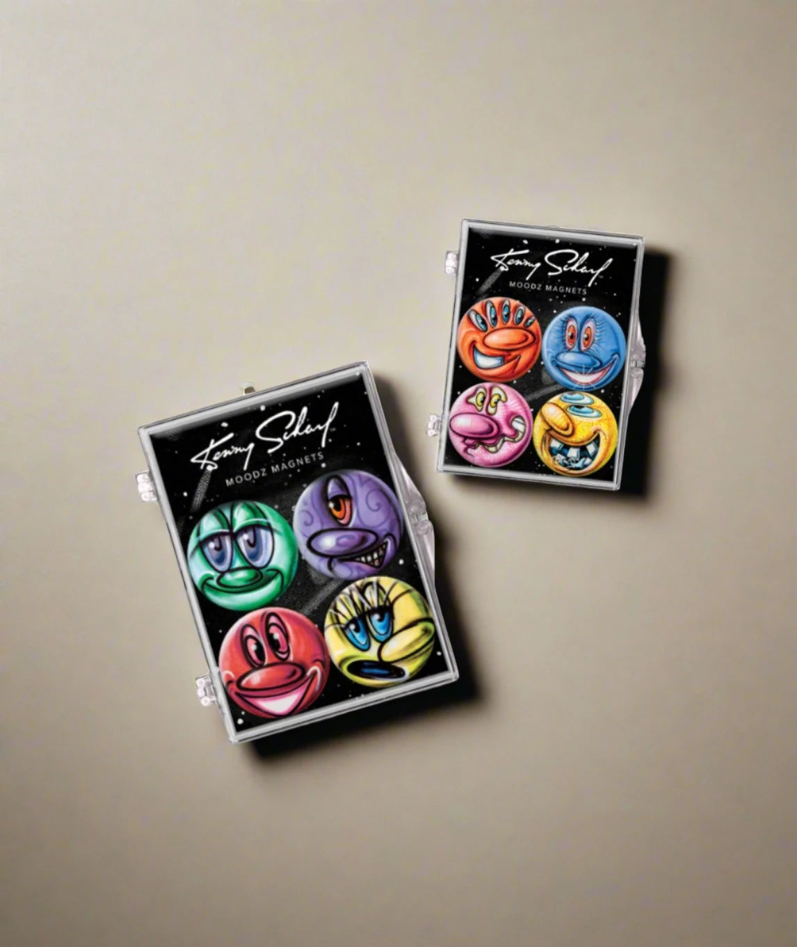 Moodz Magnets - Kenny Scharf Artist Magnet Set | Almine Rech Editions