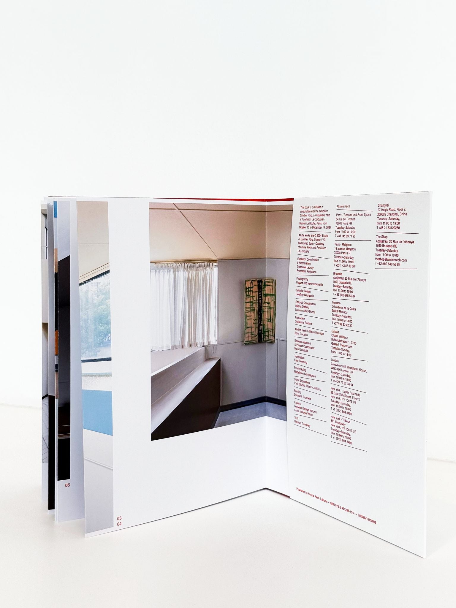 Günther Förg - Le Moderne (leporello)