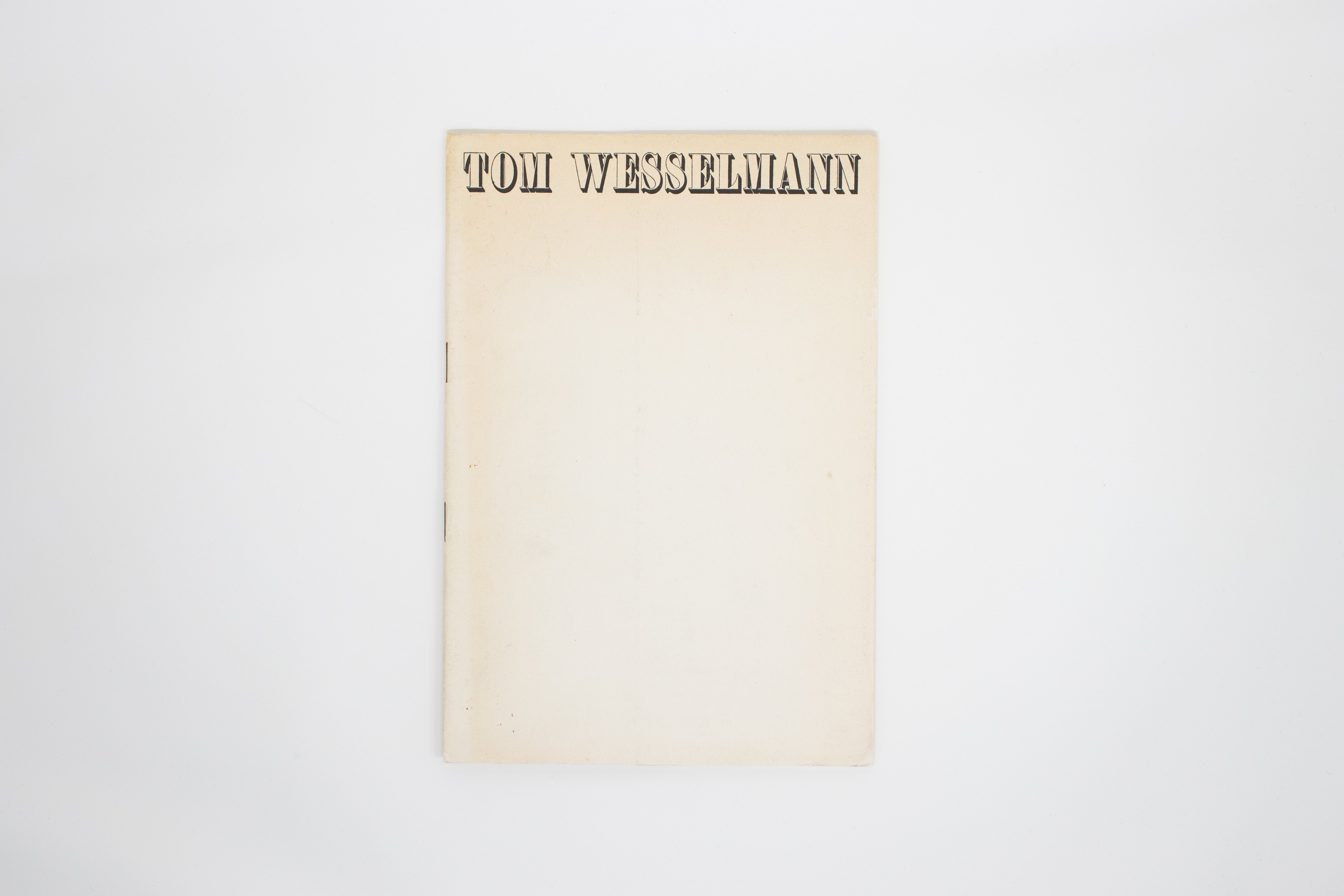 Wesselmann-1967-cover1.jpg