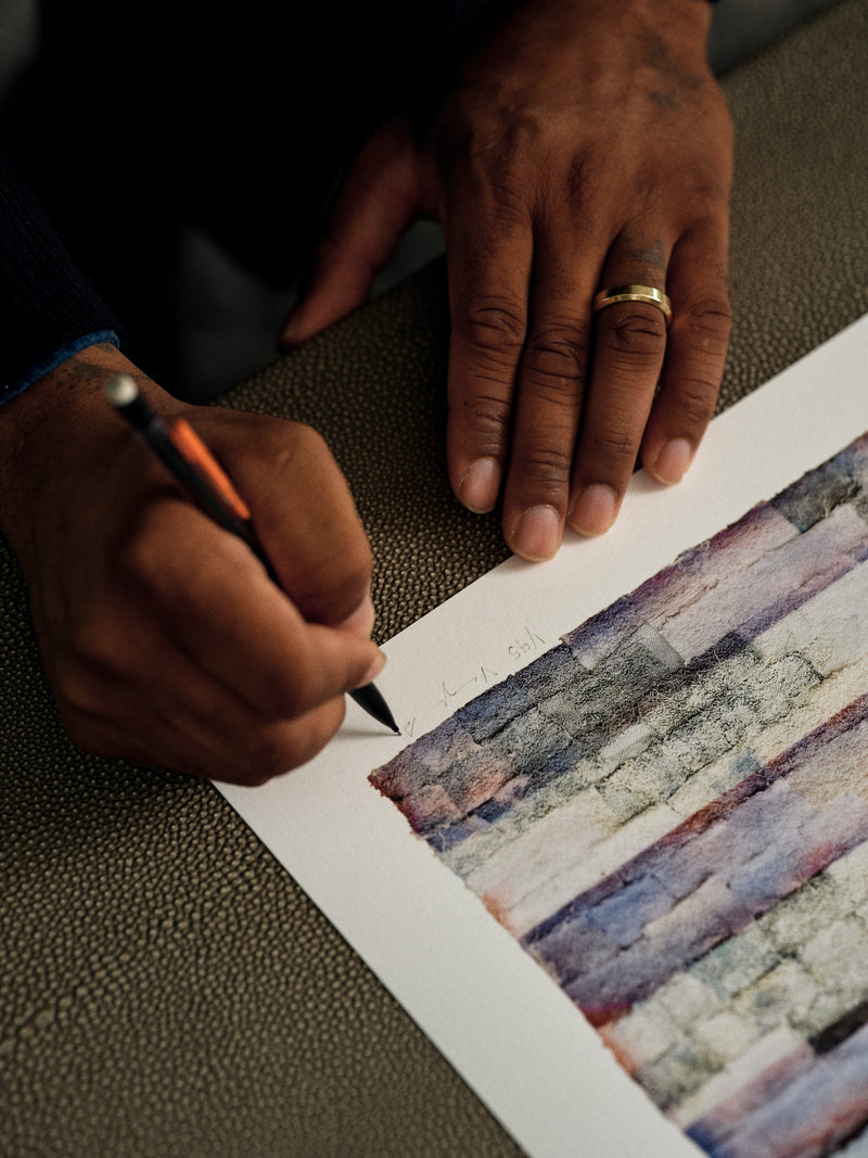 America (Redacted No. 4) Vaughn Spann Print