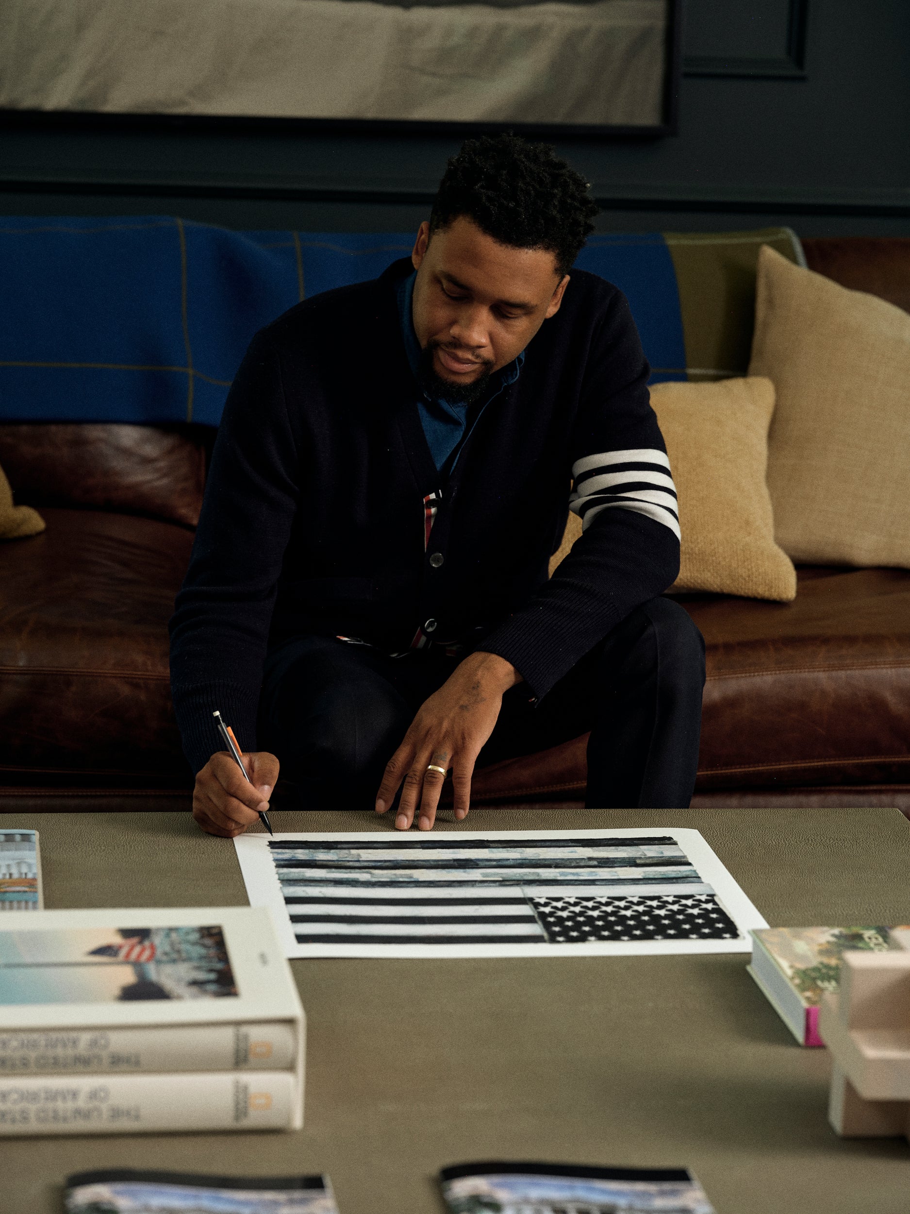 Ameri(con) (Redacted No. 1) Vaughn Spann Print
