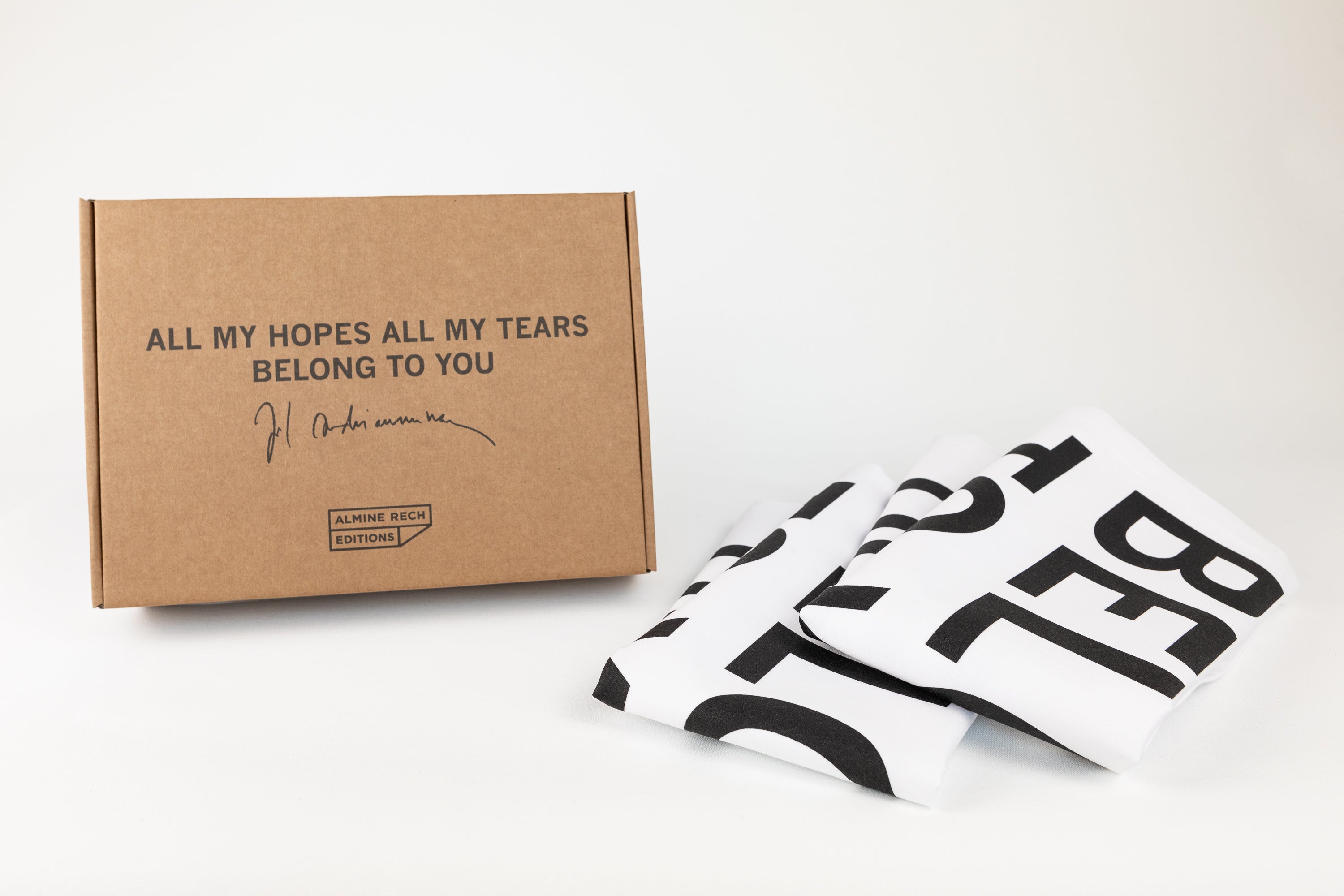 All My Hopes All My Tears Belong to You - Set of Napkins