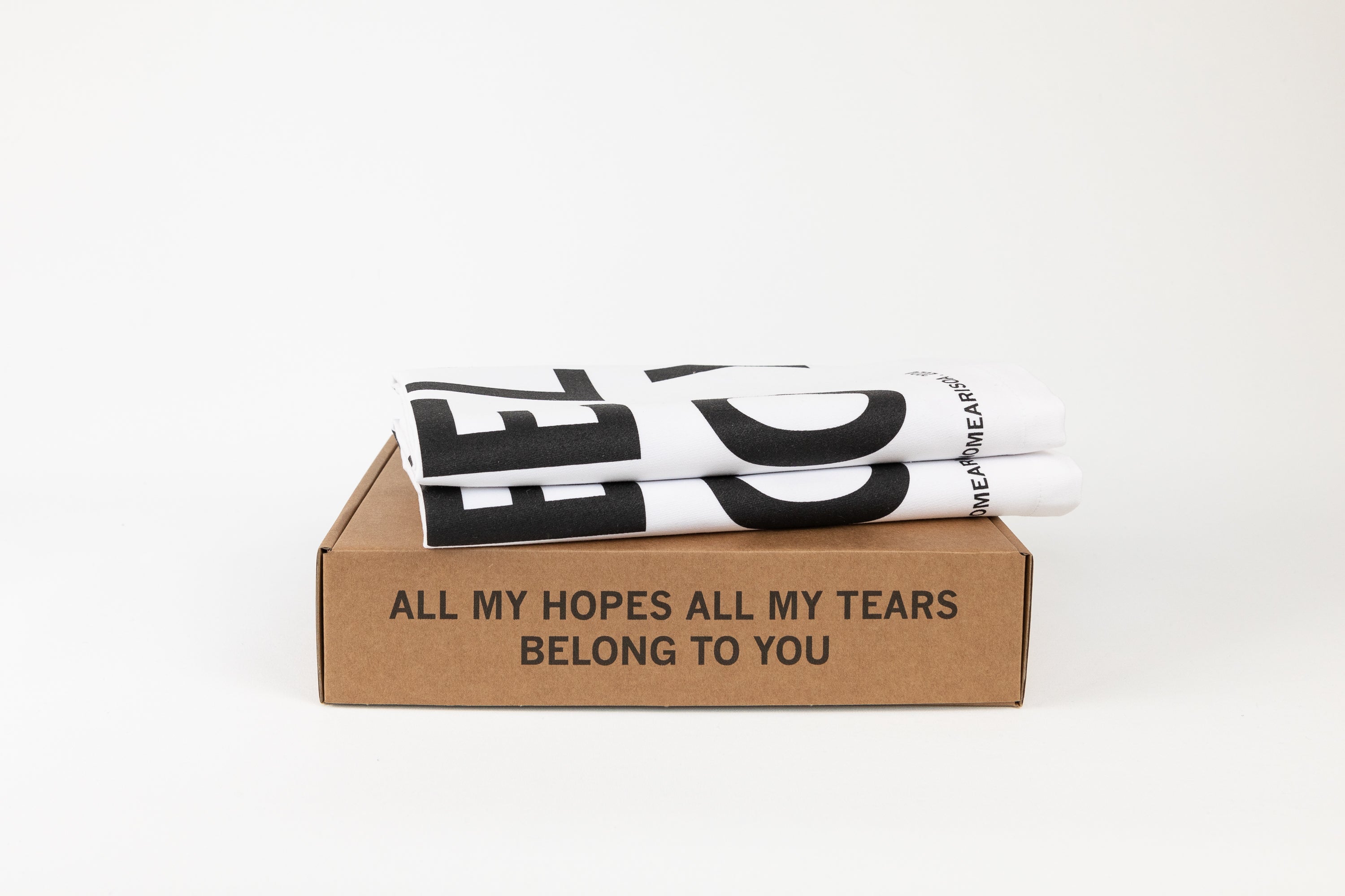 All My Hopes All My Tears Belong to You - Set of Napkins