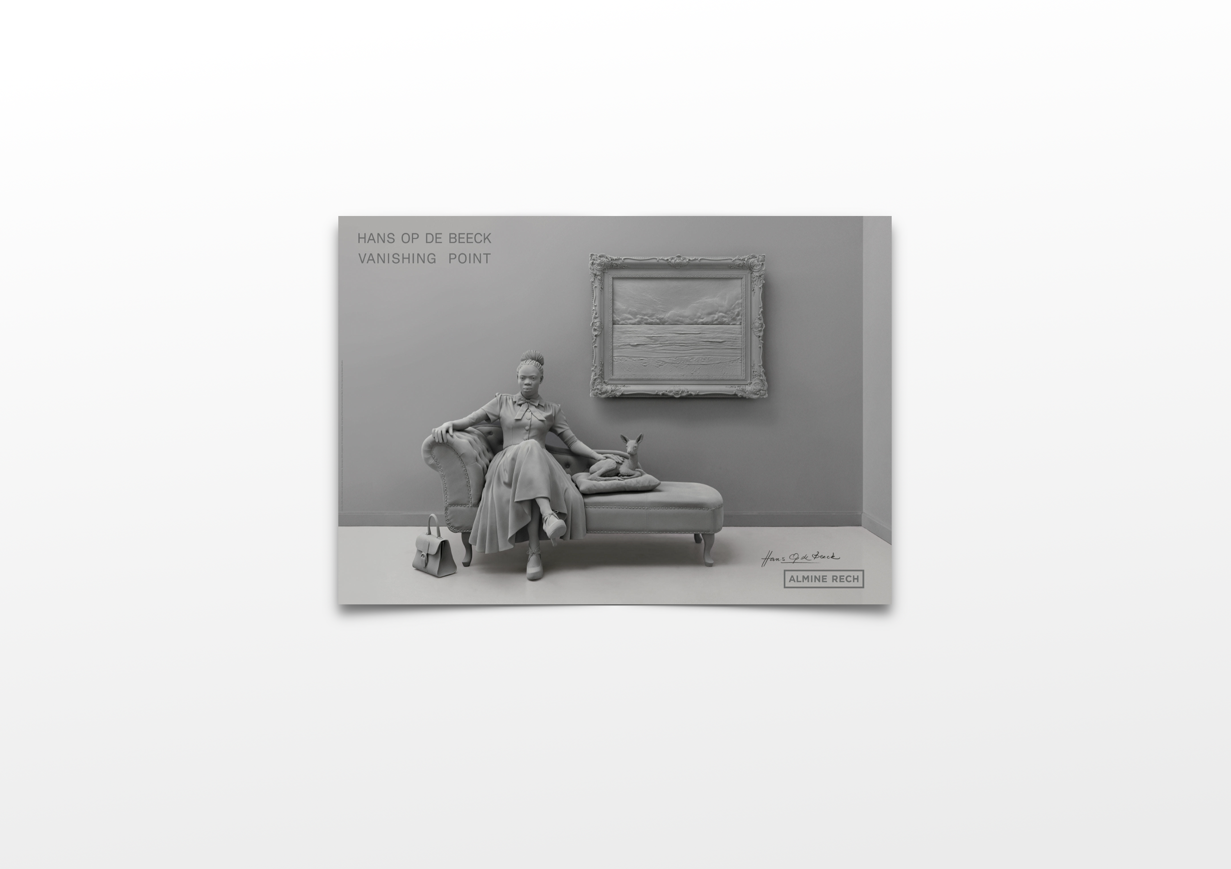 Hans Op de Beeck - Vanishing Point, 2026, Signed Poster