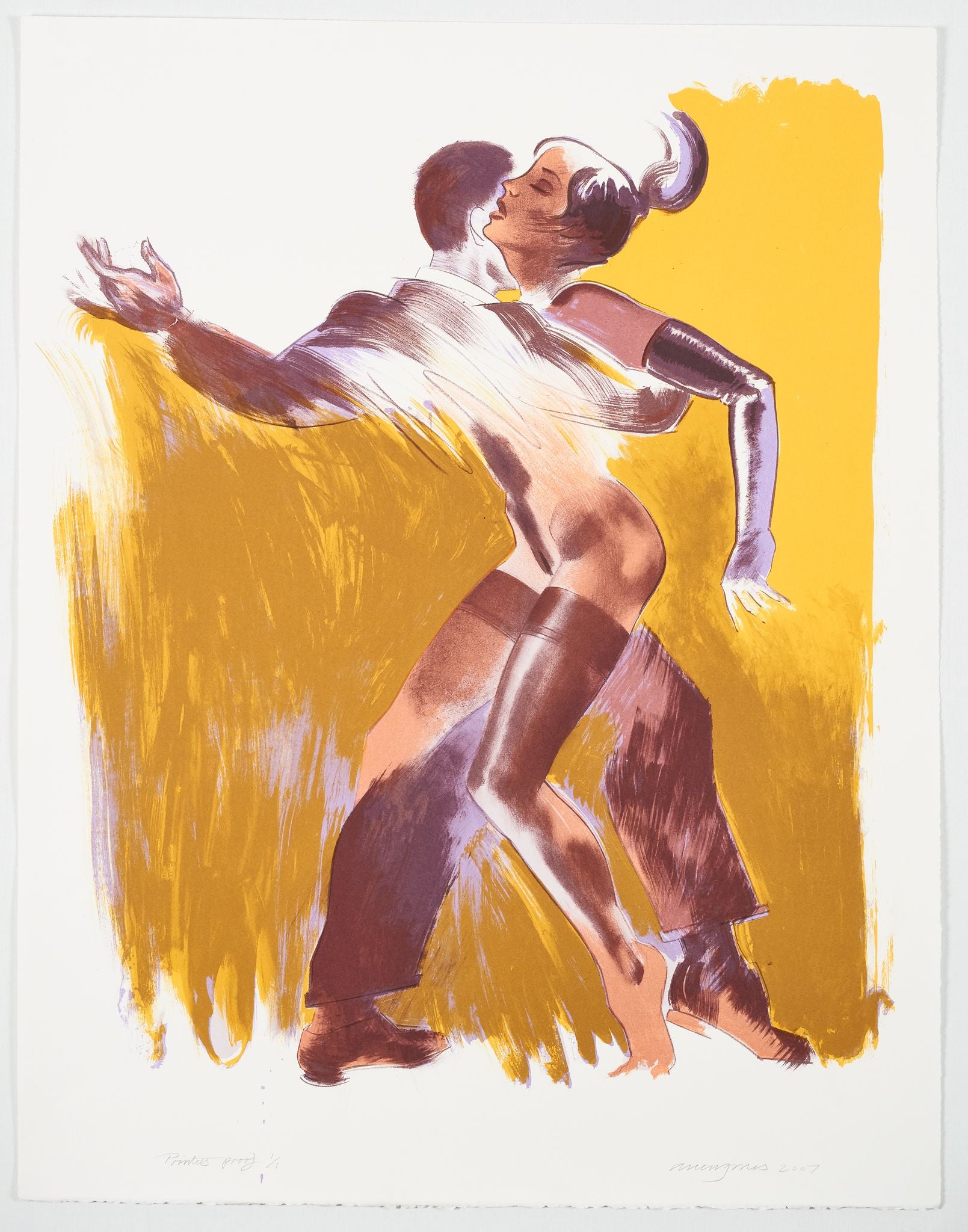 Move (Between the Sheets series) Allen Jones Print