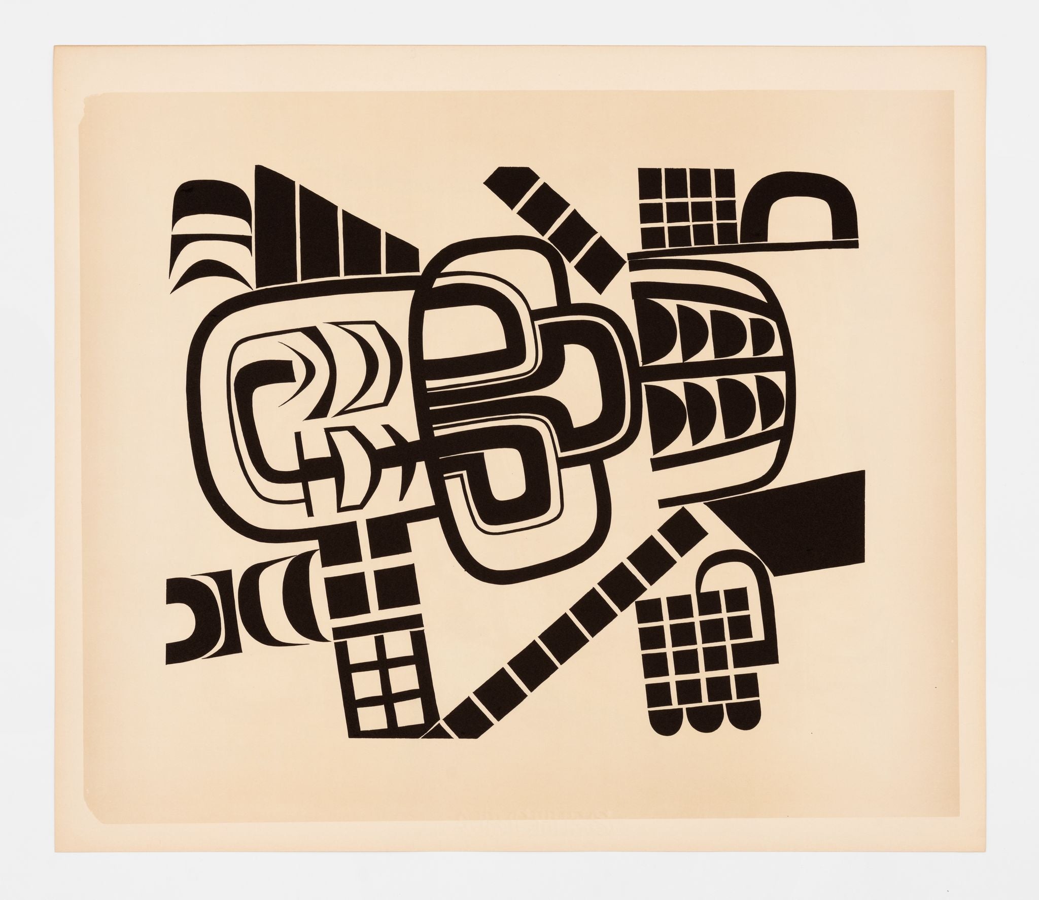 Composition Jean Dewasne Print