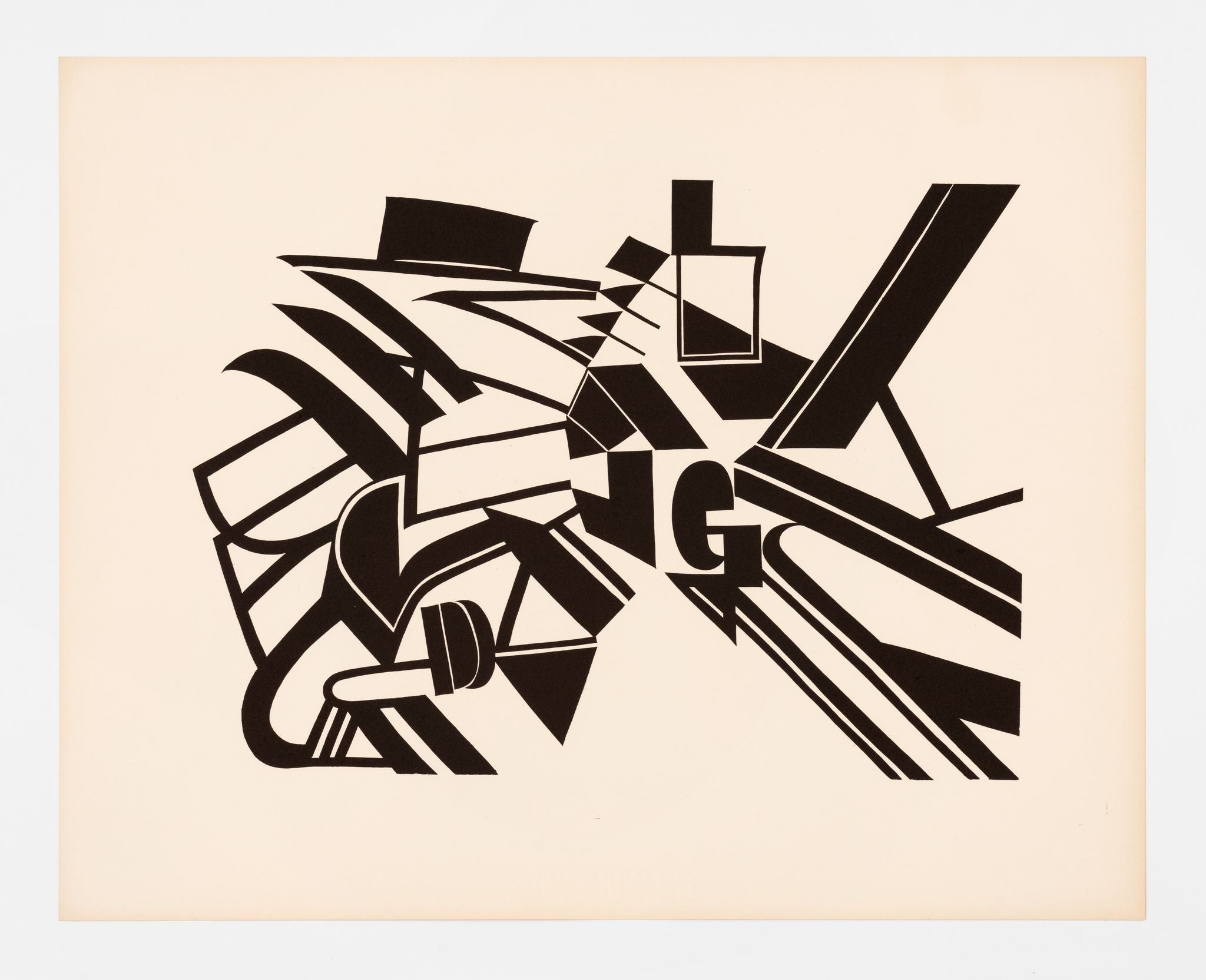 Composition Jean Dewasne Print