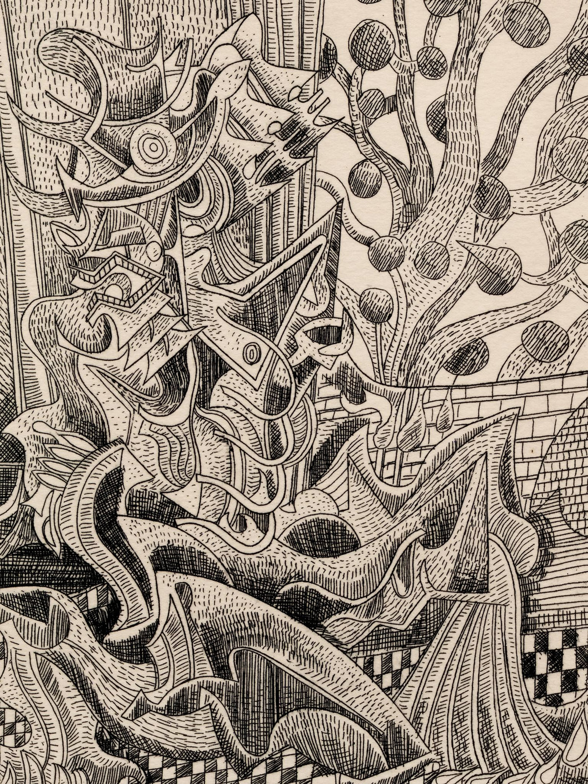 Form In The Garden Zio Ziegler Print