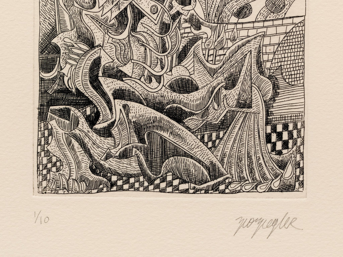 Form In The Garden Zio Ziegler Print