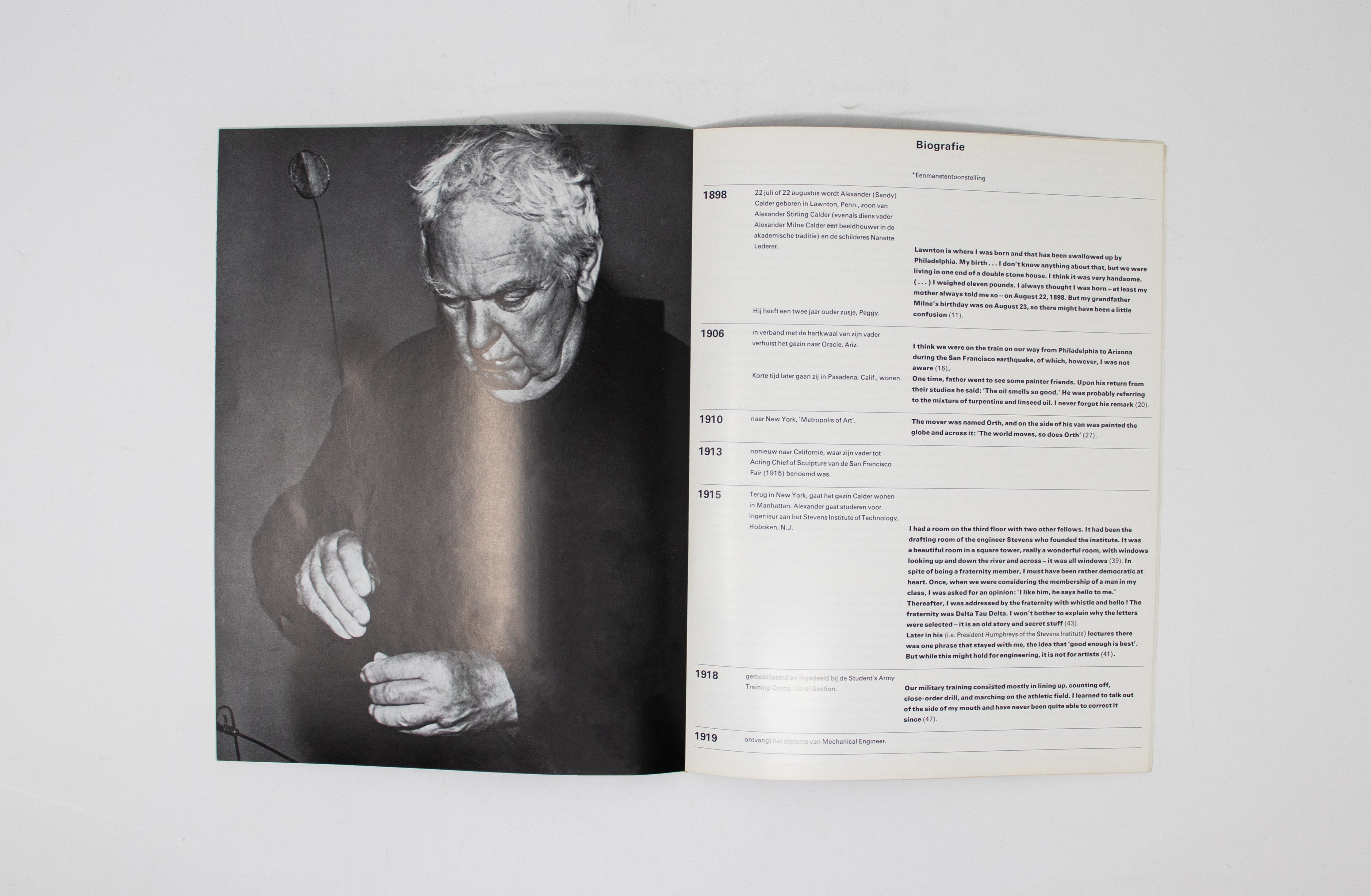 Calder Exhibition Catalogue – Almine Rech Editions