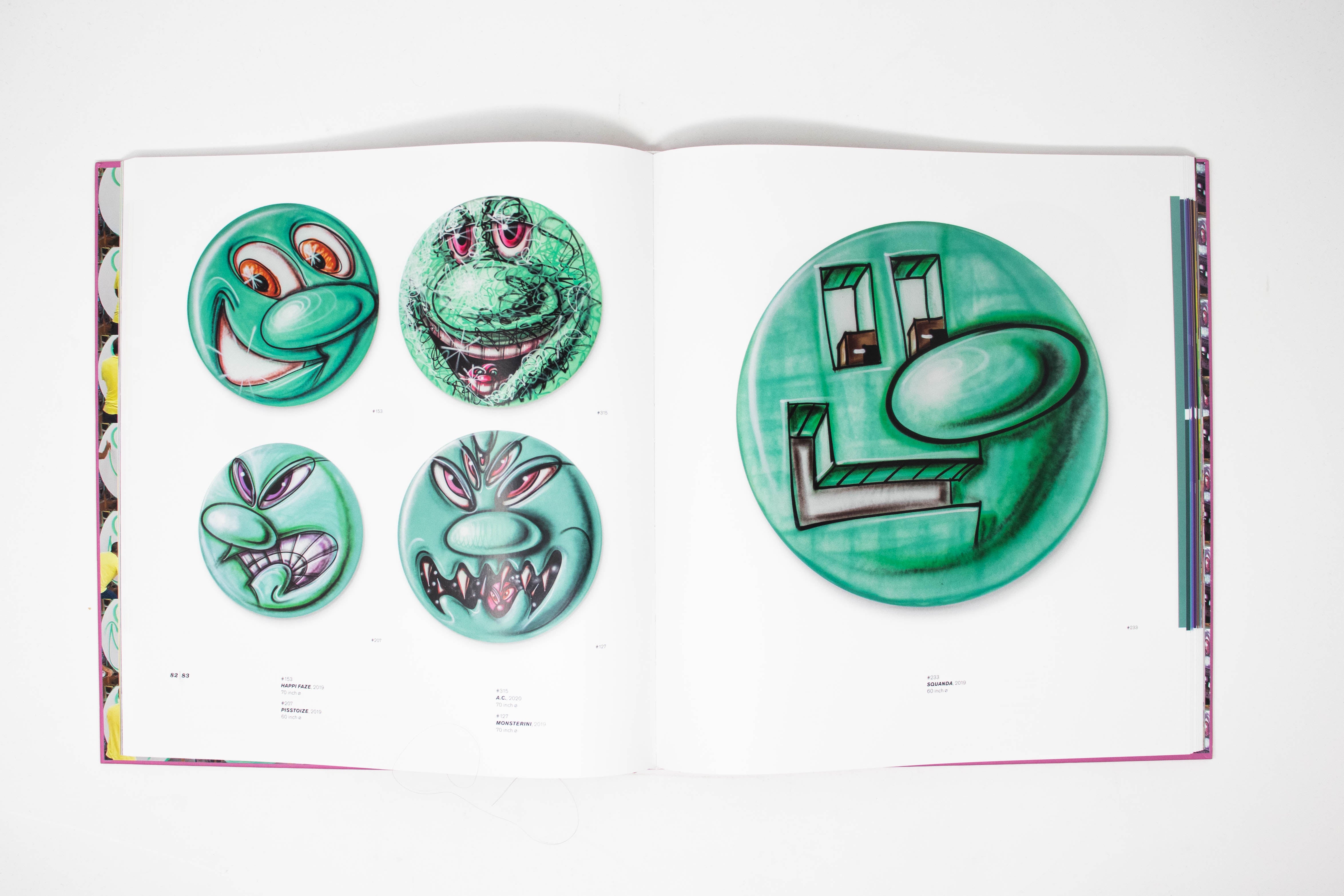 Kenny Scharf Moodz Book | 350+ Pop Art Paintings Catalogue