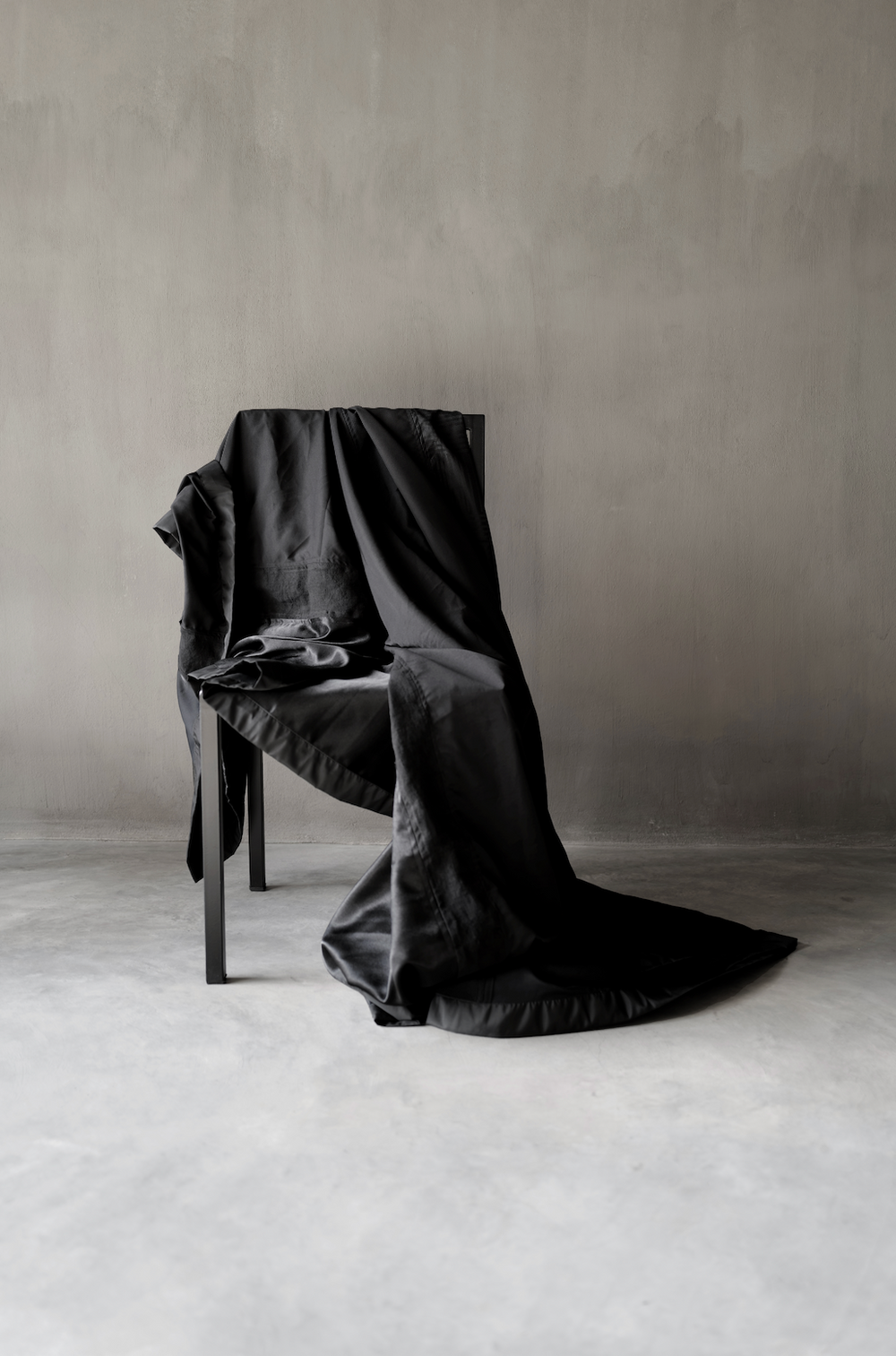 It Is Not Just Sentimental - Black Blanket Joël Andrianomearisoa