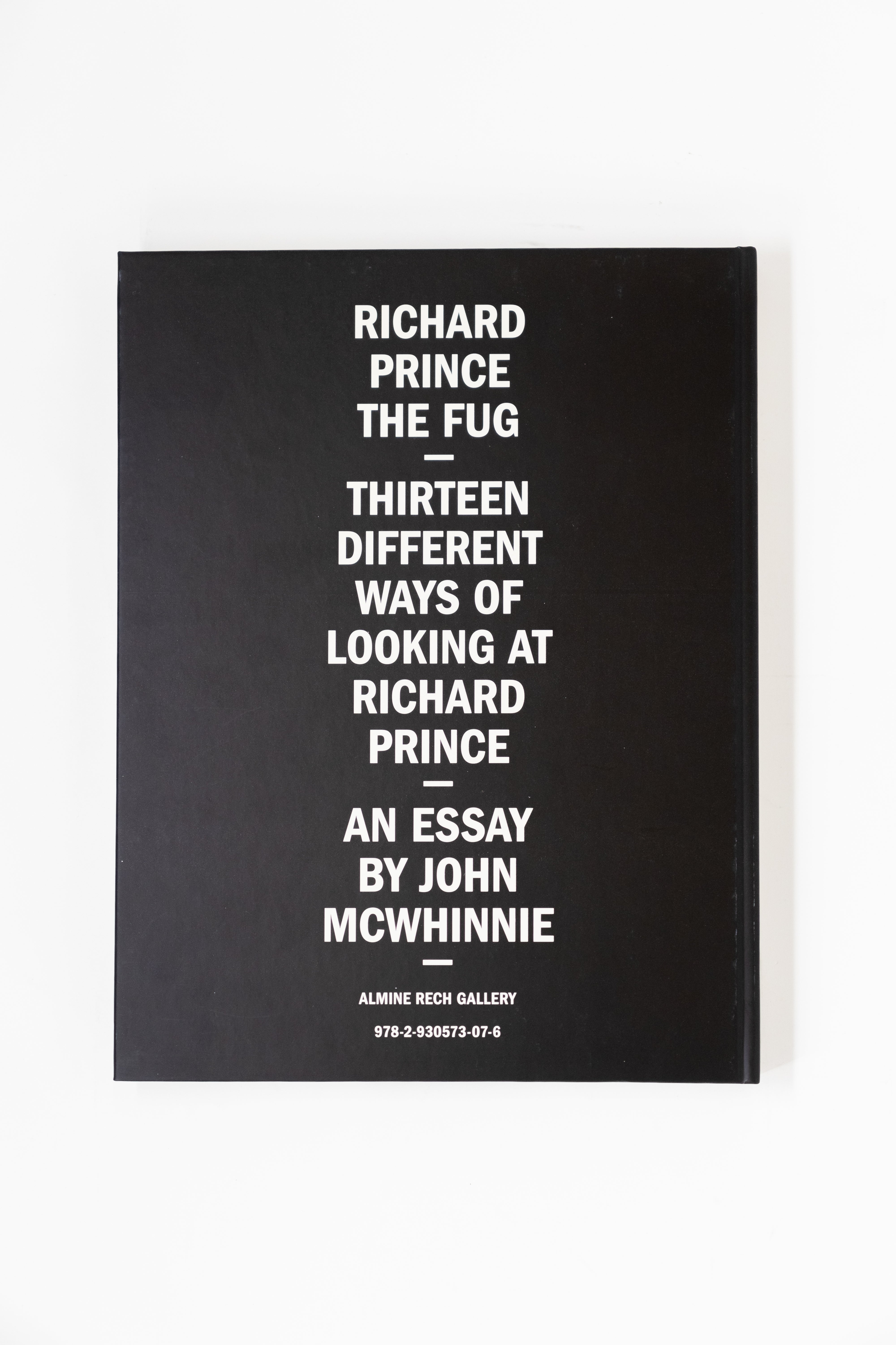 Richard Prince The Fug - Exhibition Catalogue 2011 | Almine Rech