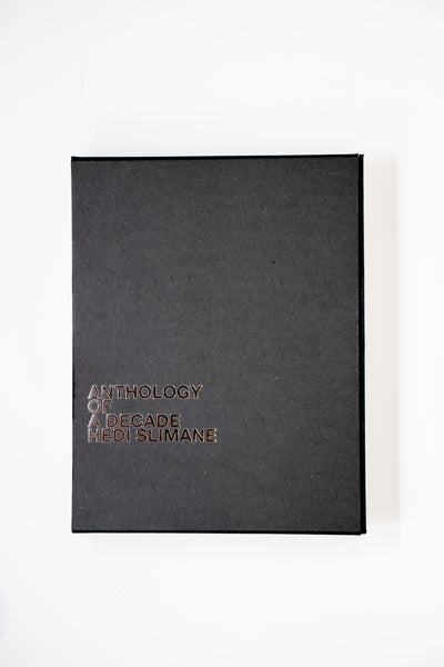 アート・デザイン・音楽 Hedi Slimane : Anthology of a Decade, UK Hedi Slimane - Anthology of a decade - JRP Editions 2011 - Saint