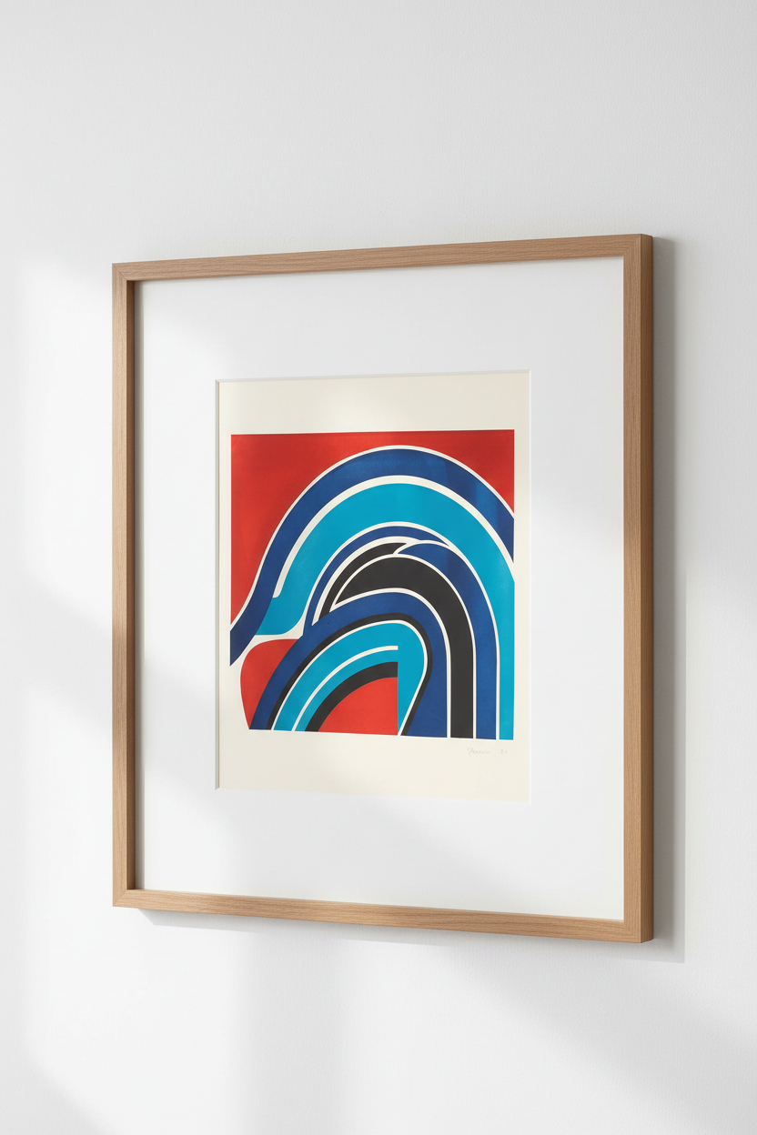 La Longue Marche Jean Dewasne Print